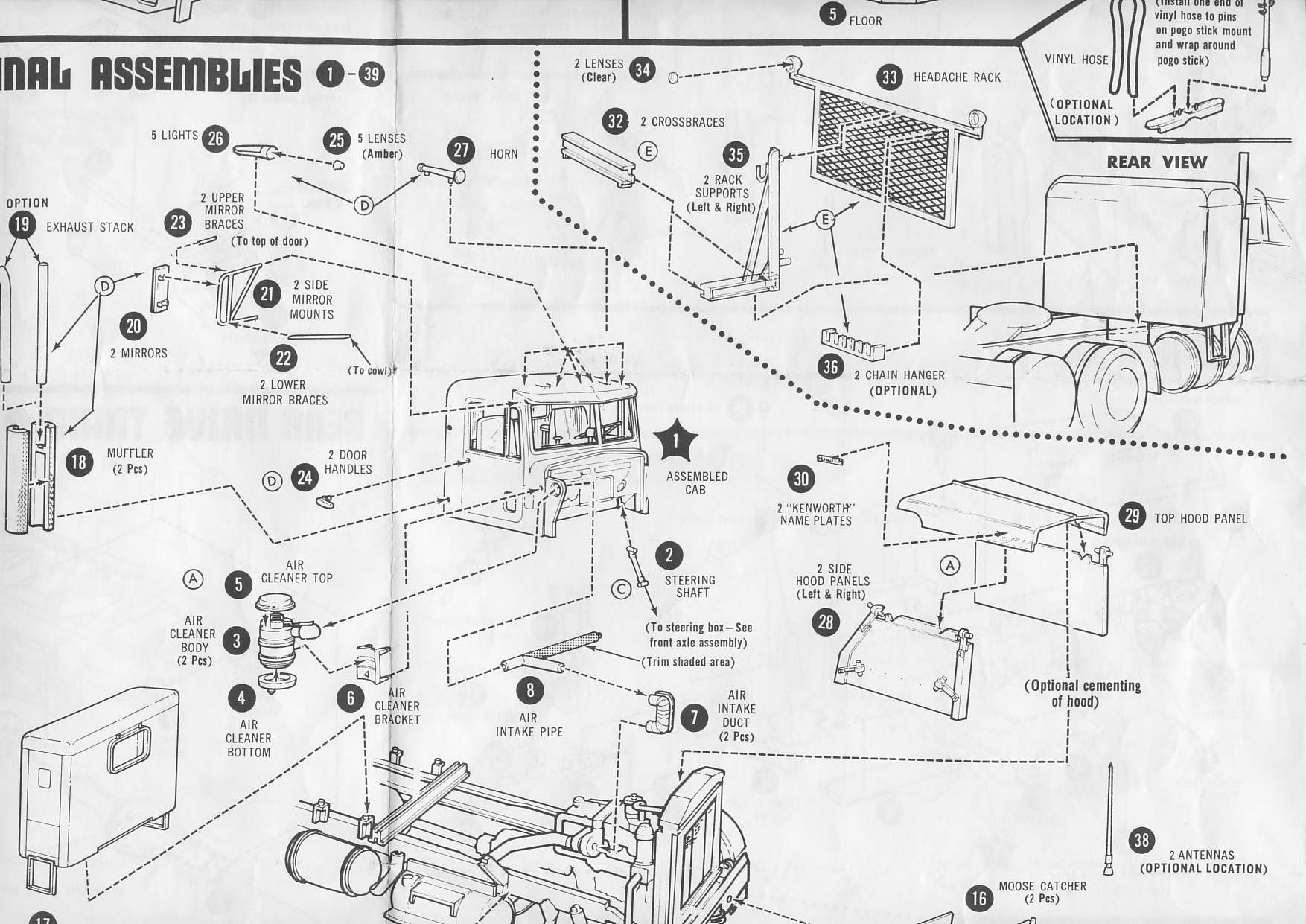 Photo: T511-11 | T511 Kenworth W900 Alaskan Hauler 1-25 album | Dutch ...